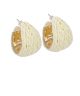 GS WRAPPED RAFFIA HOOPS