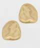 GS PRESSED OVAL EARRING