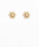 GS ROUND PEARL CLUSTER EARRING
