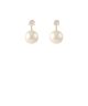 GS ROUND PEARL EARRINGS