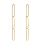 GS PAPER CLIP DROP EARRING