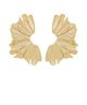 GS FANNED METAL EARRING