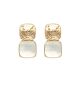 GS CAT'S EYE STONE EARRING