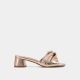 SHU SHOP FRANCES RUFFLE SLIDE HEEL