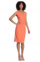 MAGGY LONDON SCUBA SHEATH DRESS