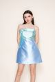 B.RIGHT STRAPLESS MINI DRESS