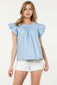 THML FLUTTER SLV TOP