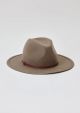 HAT ATTACK CHELSEA HAT W/ NARROW LEATHER BAND