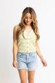 KARLIE STRIPE KNIT NOVELTY VEST