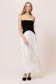 LINE & DOT SALOMA MIX MEDIA DRESS