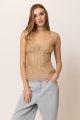 LINE & DOT ELFREDA PLEATED TOP