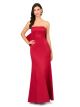 AIDAN MATTOX BOW BACK GOWN