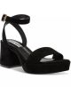 STEVE MADDEN SUEDE PLATFORM SANDAL