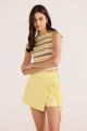 MINK PINK IZZY TIE WRAP SKORT