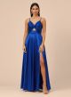 AIDAN MATTOX KNOT FRONT GOWN