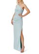 AIDAN MATTOX ONE SHOULDER GOWN