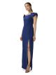 AIDAN MATTOX BOW SHOULDER GOWN