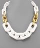 GS CHUNKY GRADUAL LINK NECKLACE