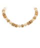 GS PEARL & DISK NECKLACE