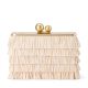 OLGA BERG CARLITA FRINGE CLUTCT