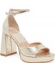 DOLCE VITA PANDRO PLATINUM DISTRESSED LEATHER SHOE