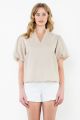 THML SHORT PUFF SLEEVE TOP