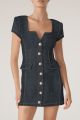 GENERATION LOVE BRUNELLA SHEEN DENIM DRESS