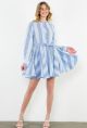 THML STRIPE TIE DRESS