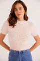 MINKPINK MILLIE FLUFFY KNIT TEE