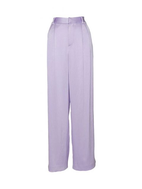 Alice and olivia purple pants on sale